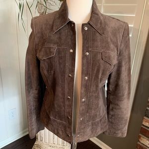 Valerie Stevens Brown 0 Leather Jacket 